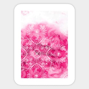 Pink + Patterns Sticker